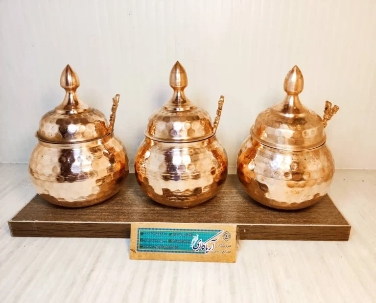 خرید ظروف مسی اصل اصفهان از فروشگاه صنایع دستی کاسب خان
