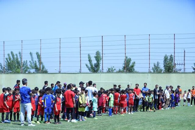 جشنواره فوتبال پایه مازندران برگزار شد