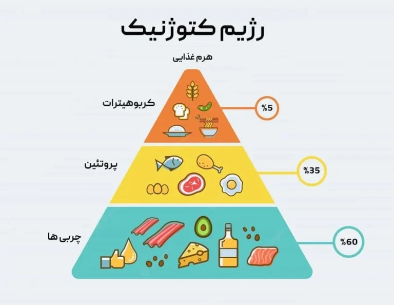 راهنمای رژیم لاغری کتوژنیک آنلاین برای بهبود سلامت و کاهش وزن