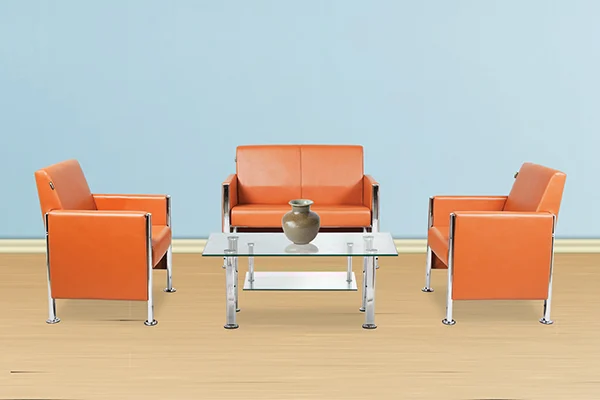 The best types of office furniture metal base table!