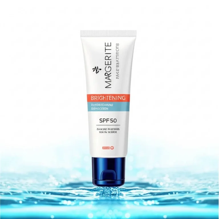 نقد و بررسی ضد آفتاب روشن کننده SPF50 مارگریت پوست چرب