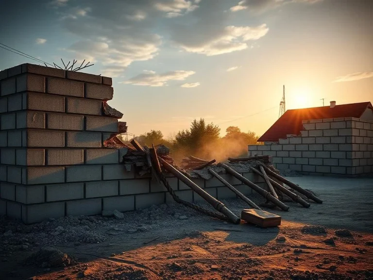 حکم تخریب دیوار زمین | راهنمای جامع قوانین و مراحل حقوقی